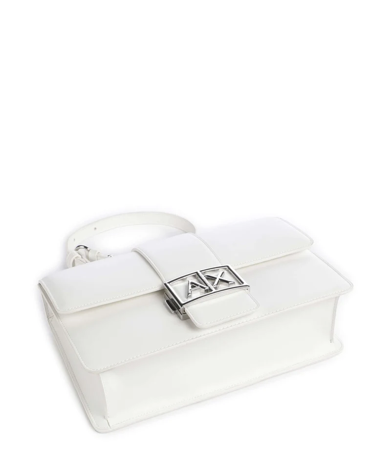 Armani Exchange Wonder M Sac porté épaule off white