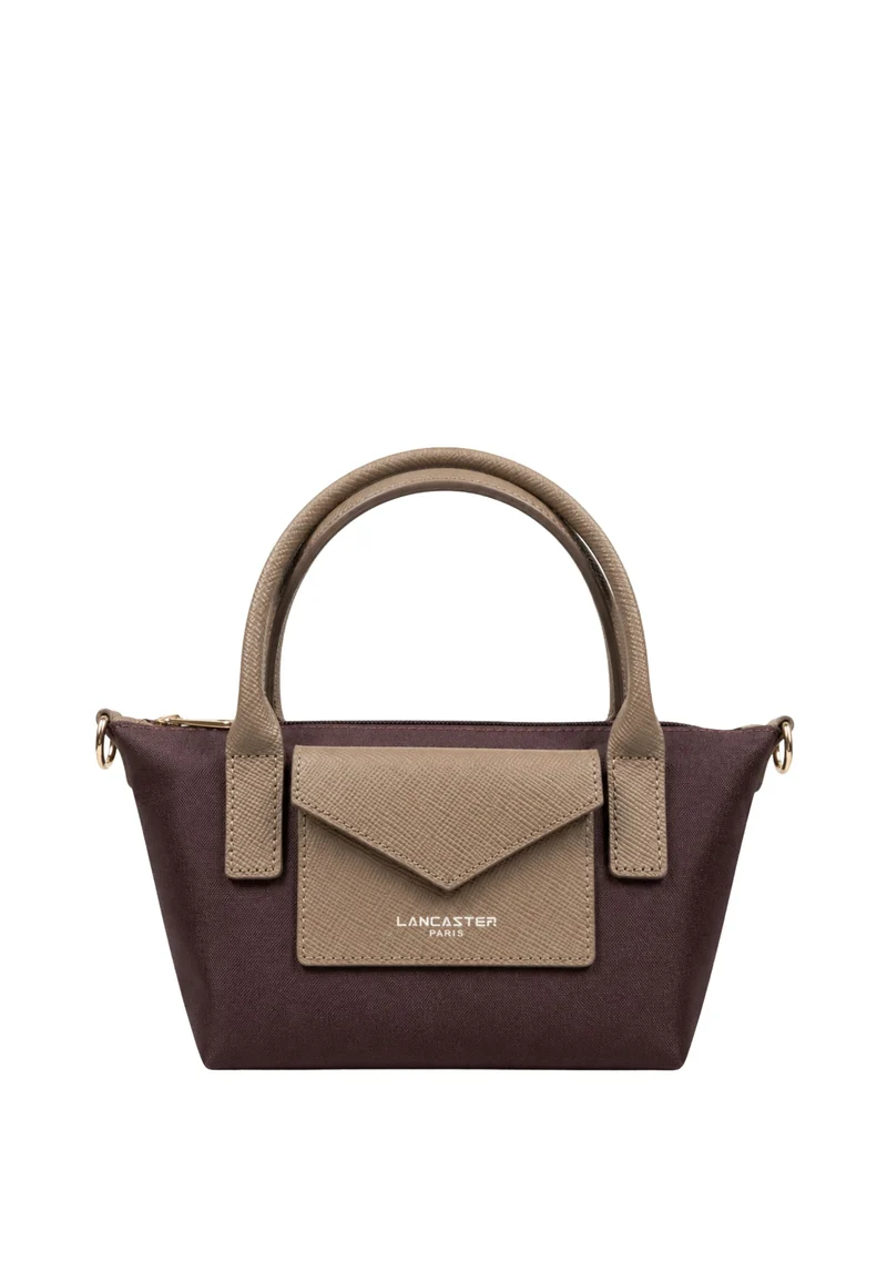 Lancaster Sacs à main Smart KBA Cuir Bordeaux - Taupe