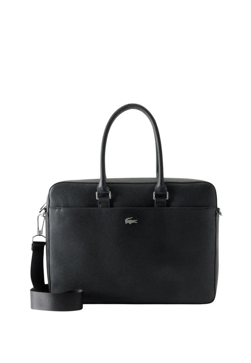Lacoste Homme Sac Ordinateur Noir