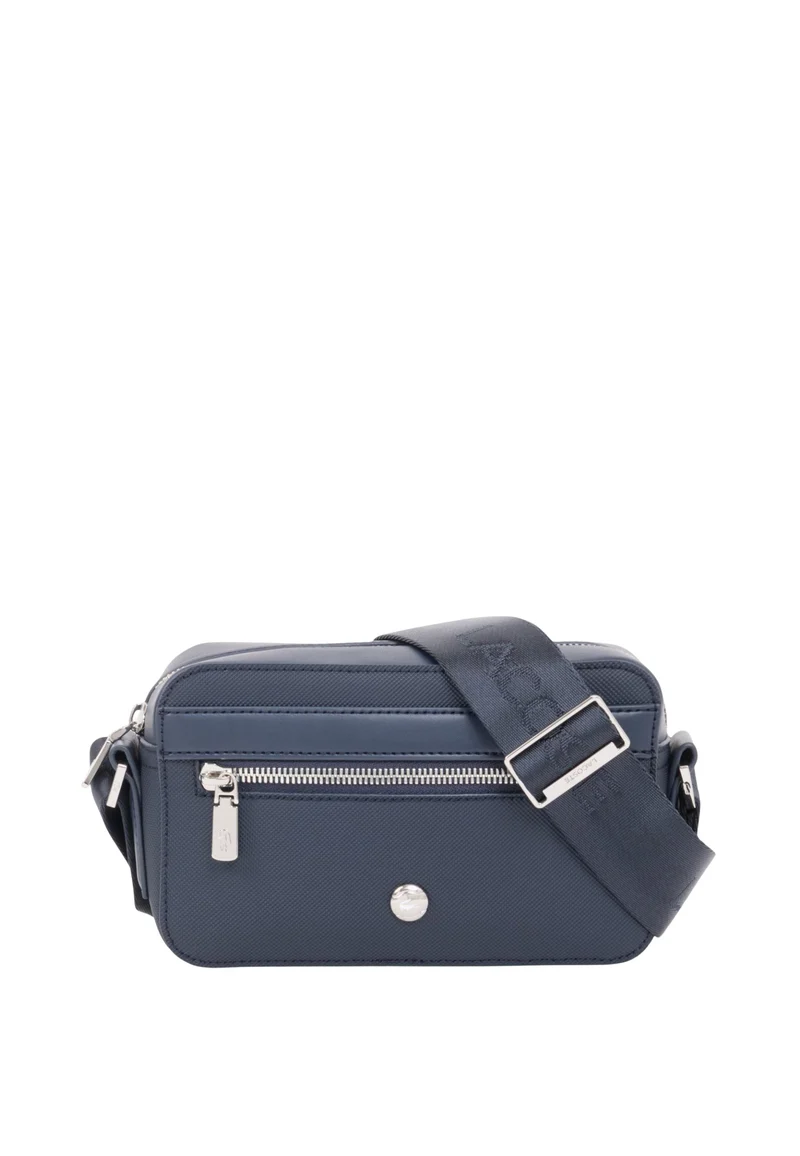 Lacoste Petit sac messenger Homme Langon Petit Piqué Marine