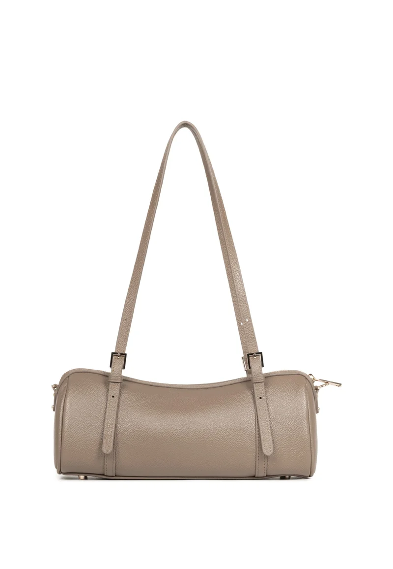 Lancaster Sac rectangle Zippé Milano Ana Sable foncé