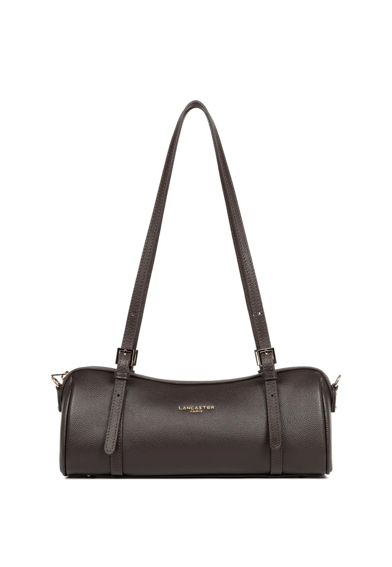 Lancaster Sac rectangle Zippé Milano Ana Marron Foncé