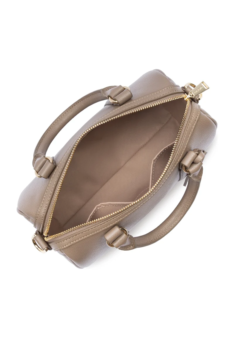 Lancaster Sac polochon Zippé M Milano Ana Sable foncé