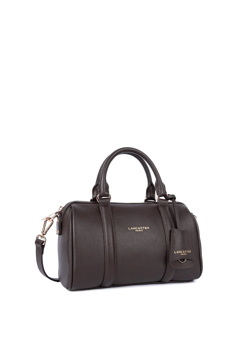Lancaster Sac polochon Zippé M Milano Ana Marron Foncé