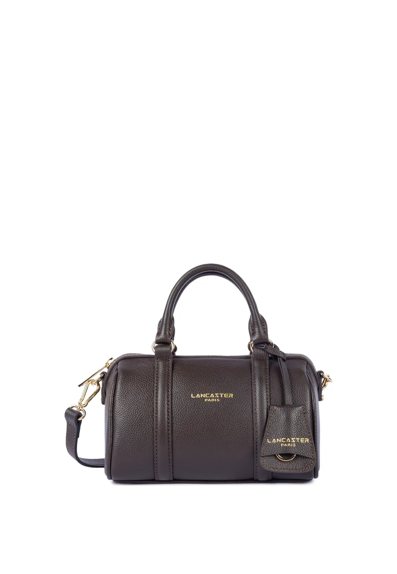 Lancaster Sac polochon Zippé S Milano Ana Marron Foncé