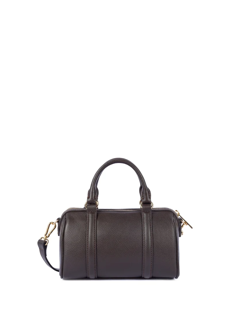 Lancaster Sac polochon Zippé S Milano Ana Marron Foncé