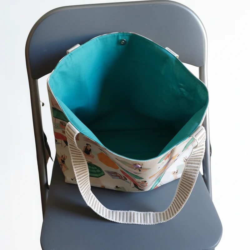 Tote bag estival fait main