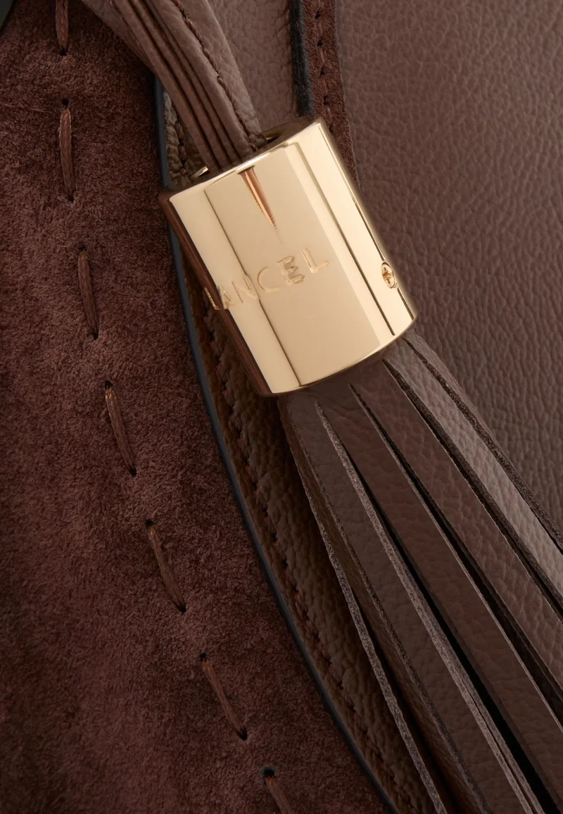 Lancel Sac Hobo Zippé M Cuir Noix De Coco