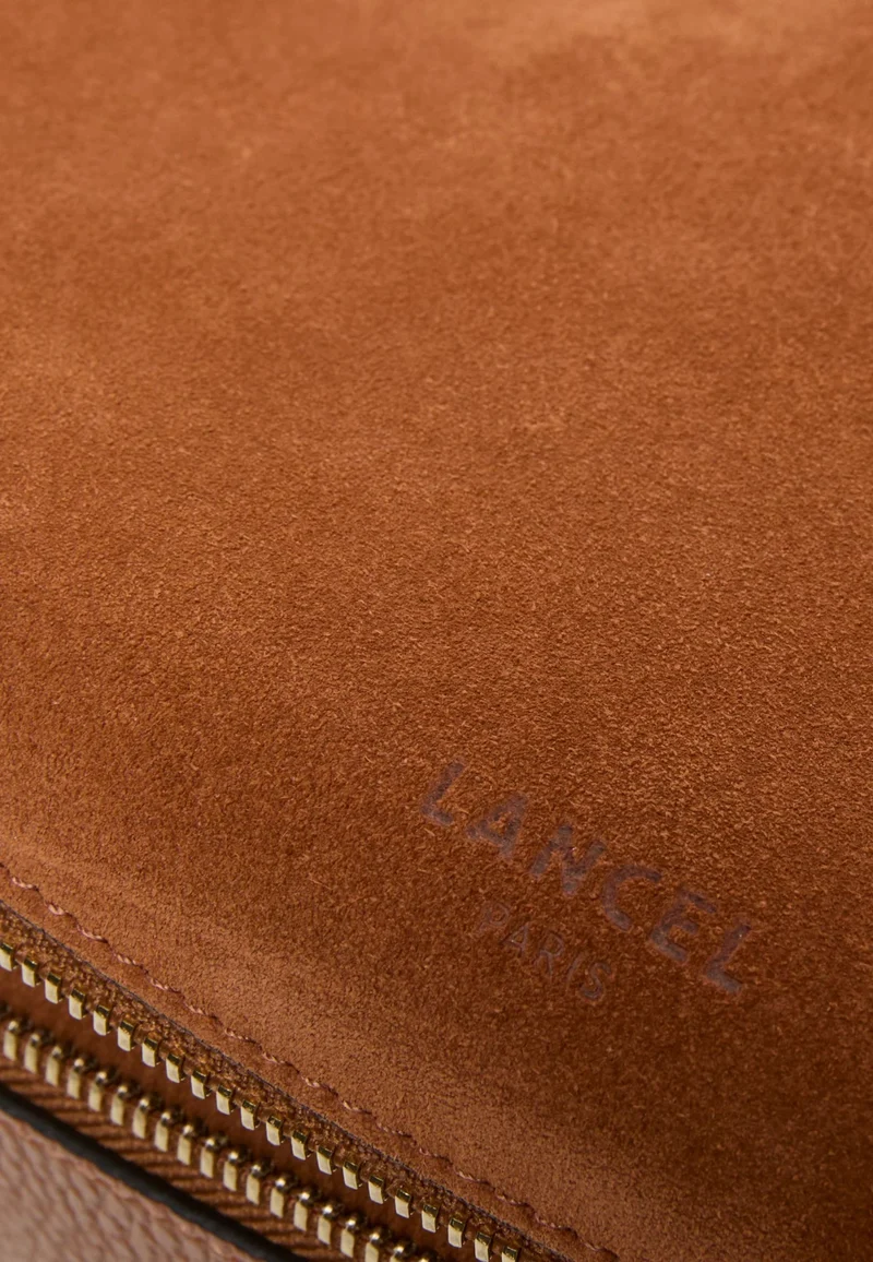 Lancel Origami Sac Hobo S Cuir Camel