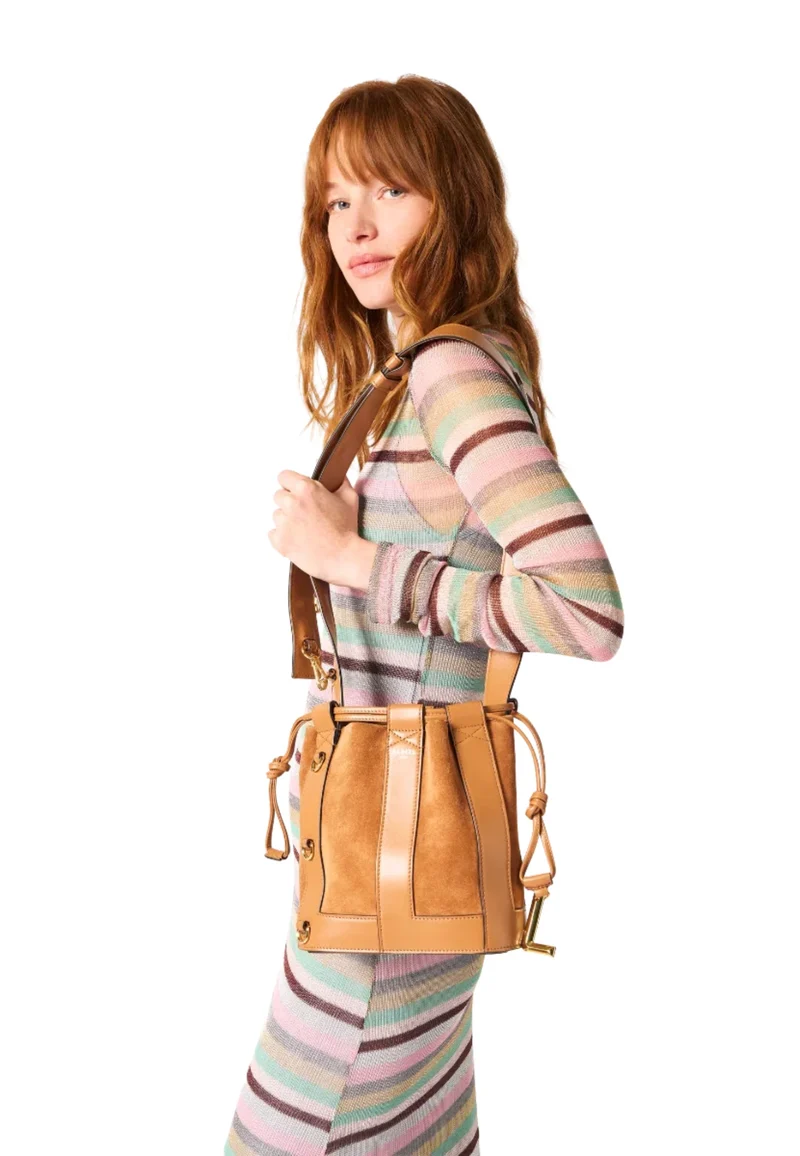 Lancel Sacs Seau S Femme Elles Camel