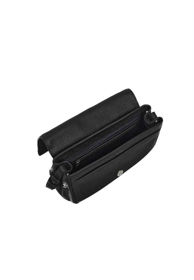 Le Tanneur Sac Bandoulière Aurore Noir