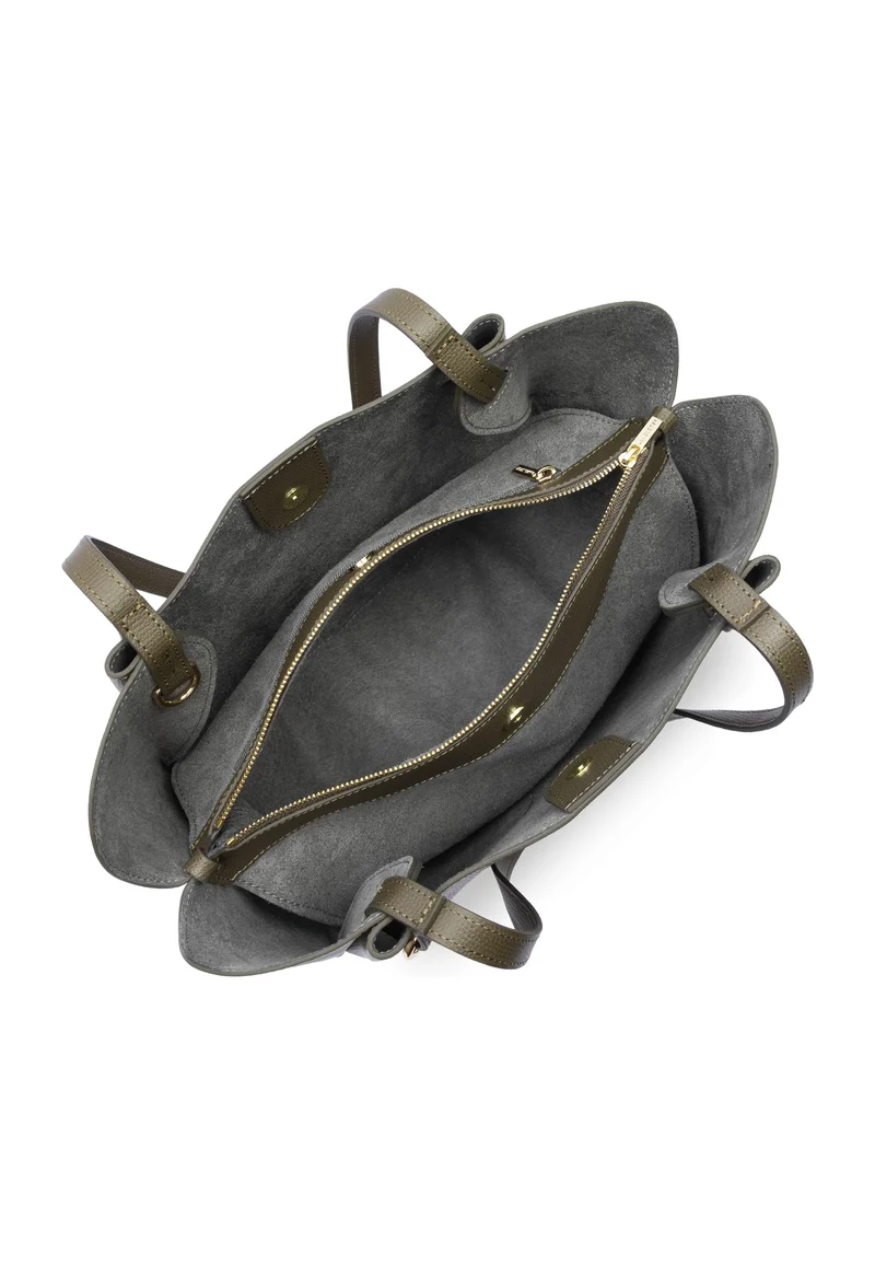 Lancaster Sac cabas épaule Avec Pression Sierra Haus Kaki