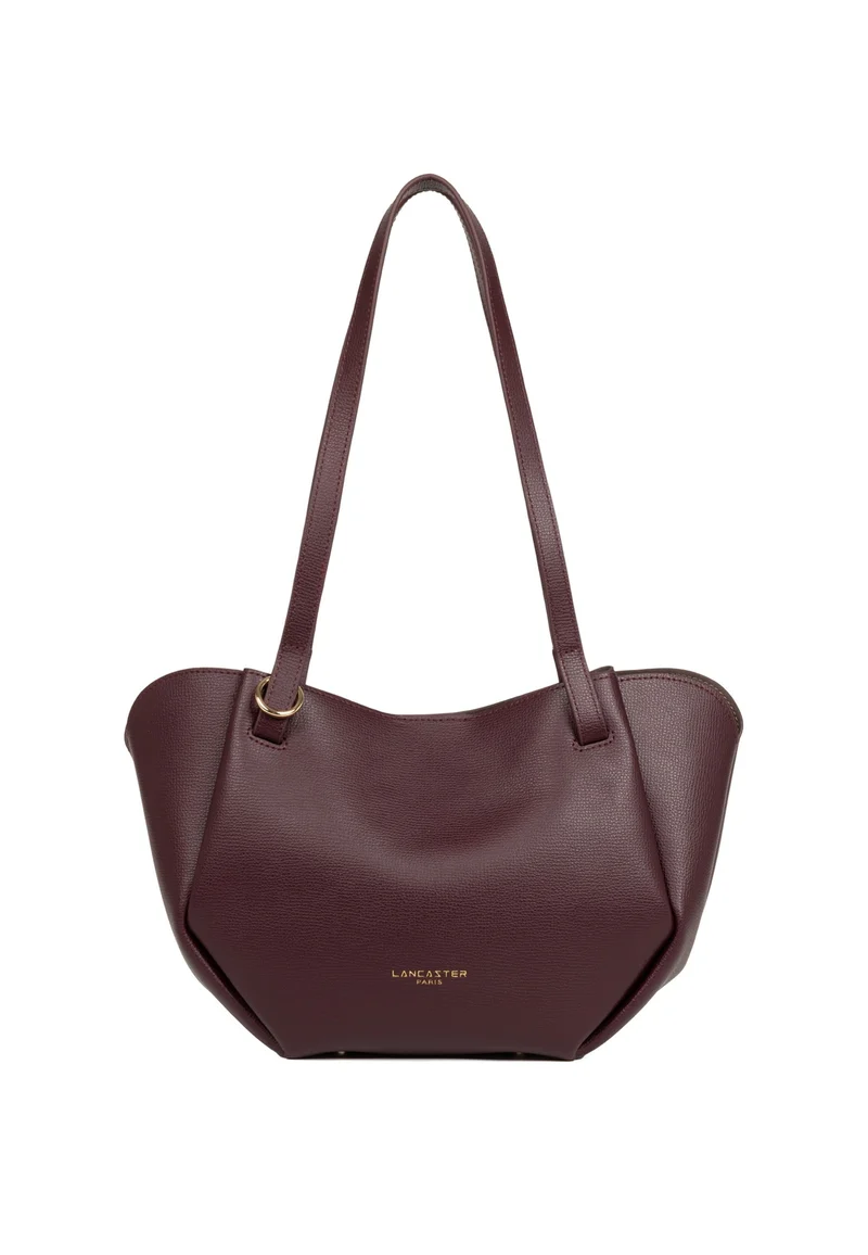 Lancaster Sac cabas épaule Avec Pression Sierra Haus Bordeaux foncé