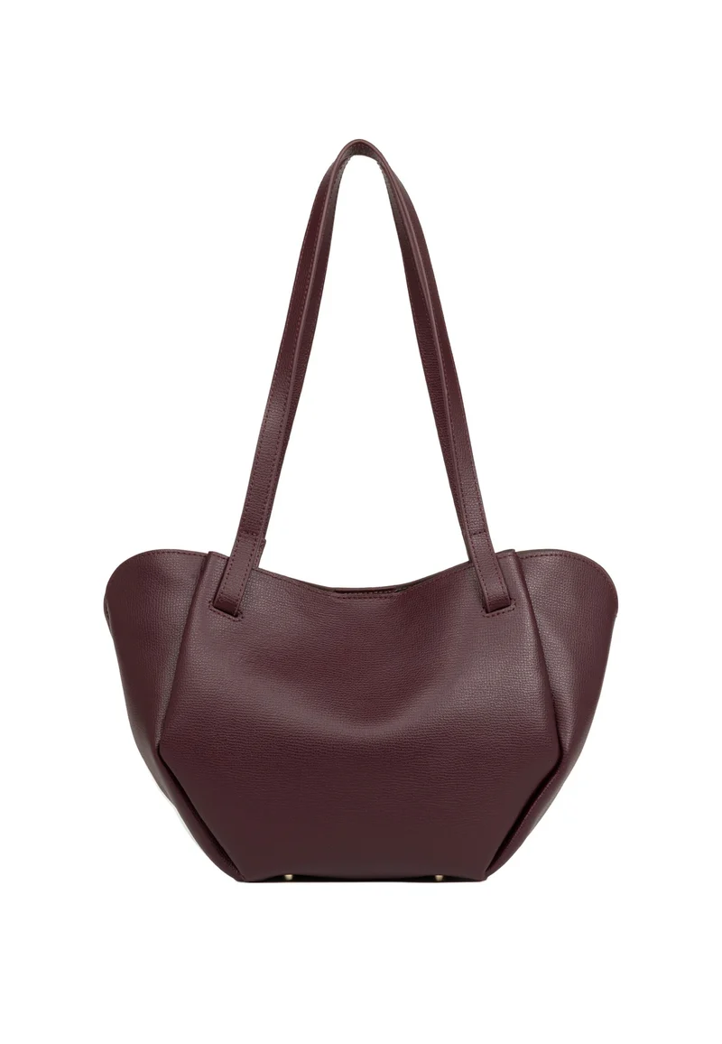 Lancaster Sac cabas épaule Avec Pression Sierra Haus Bordeaux foncé