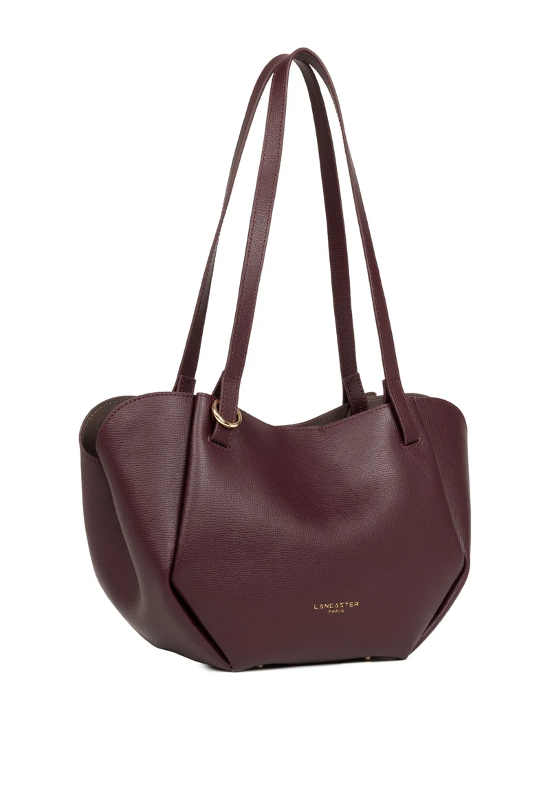 Lancaster Sac cabas épaule Avec Pression Sierra Haus Bordeaux foncé