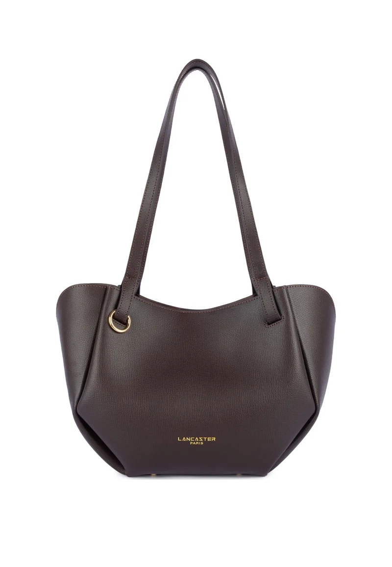 Lancaster Sac cabas épaule Avec Pression Sierra Haus Marron Foncé