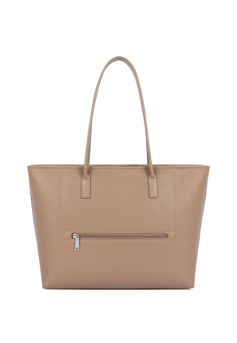 Lancaster Sac cabas épaule Zippé Maya Double KBA Praline