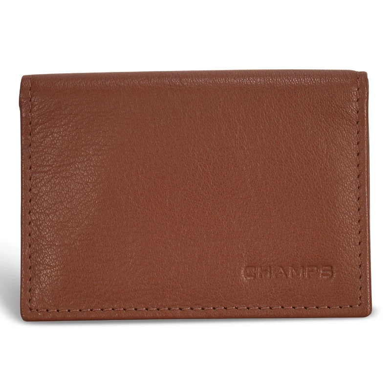 Onyx / Leather Card Case