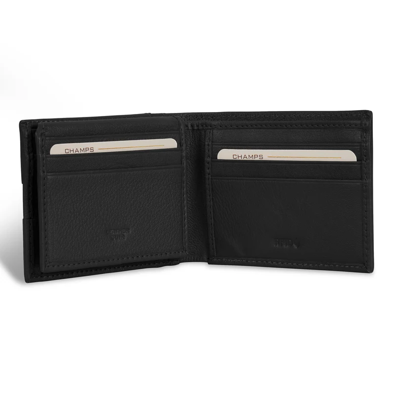 Onyx / Leather Access Top Wing Wallet