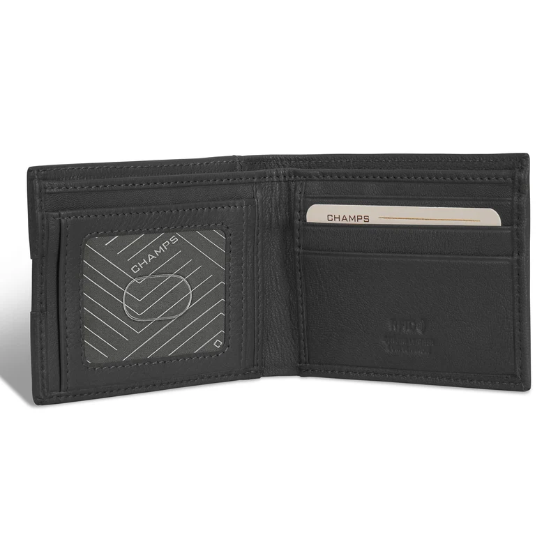 Onyx / Leather Access Bi-Fold Wallet