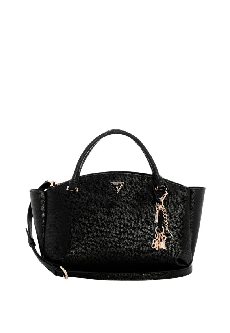Guess Sac à Main Gilda 3 Compartiments Black