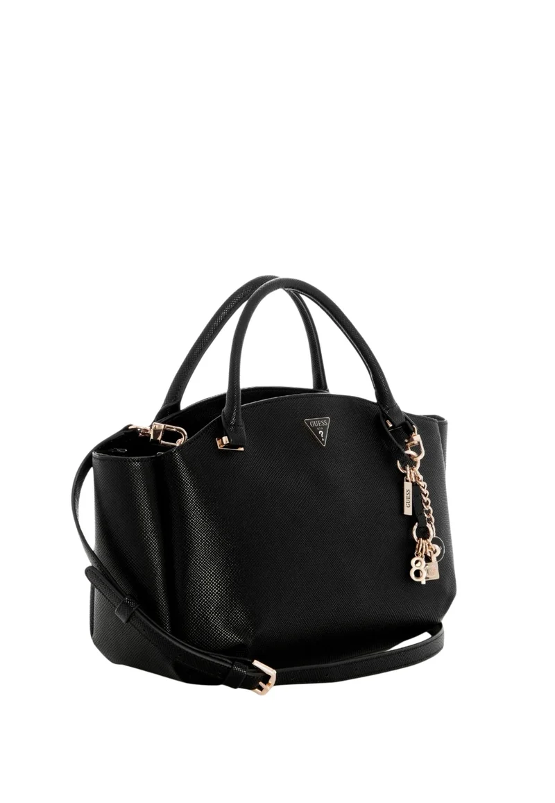 Guess Sac à Main Gilda 3 Compartiments Black