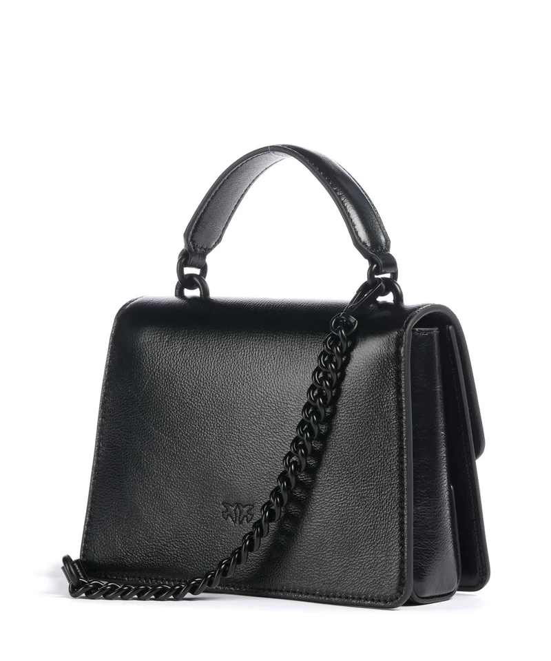 Pinko Love One Mini Sac à main nero limousine block color