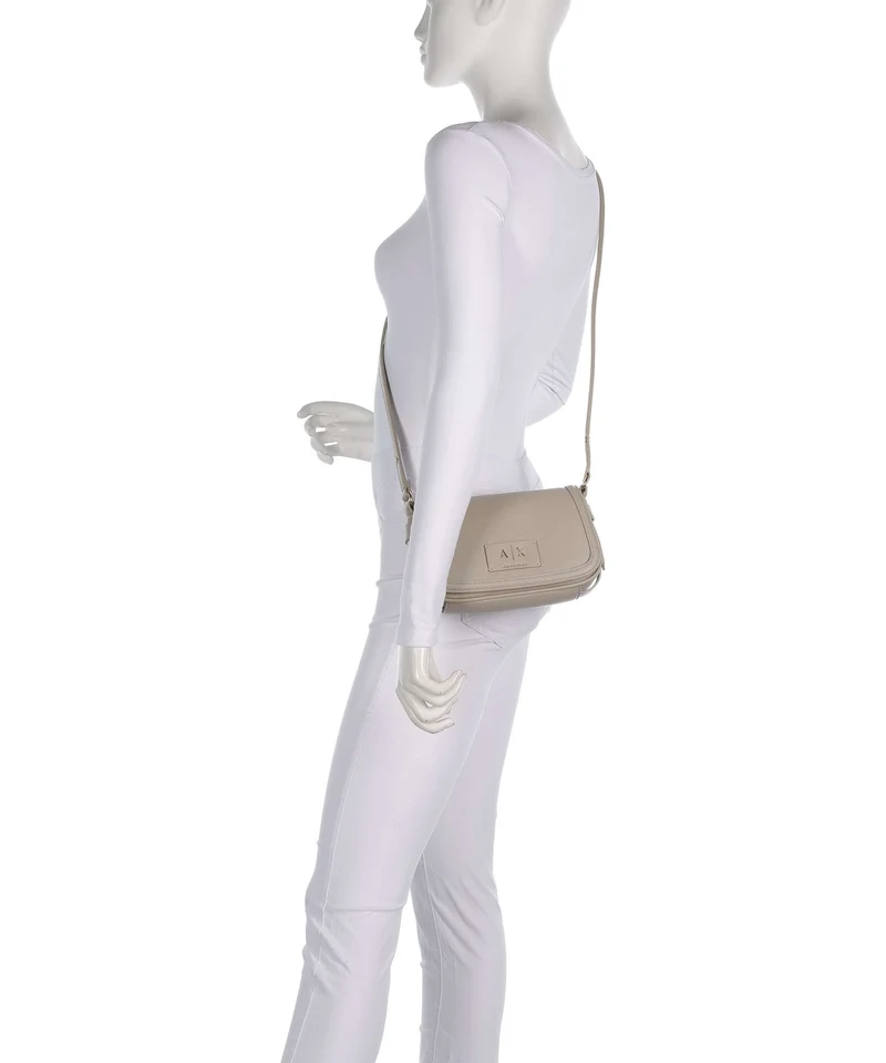 Armani Exchange Tory S Sac porté épaule sand
