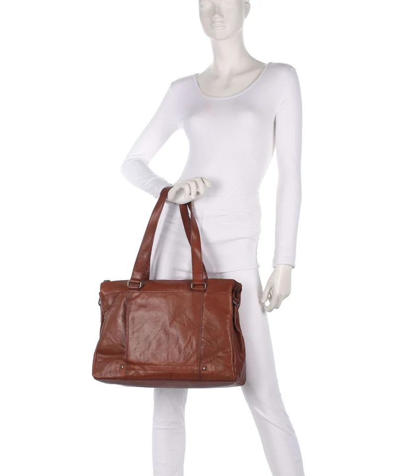 Spikes & Sparrow Bronco Maureen Porte-document brandy