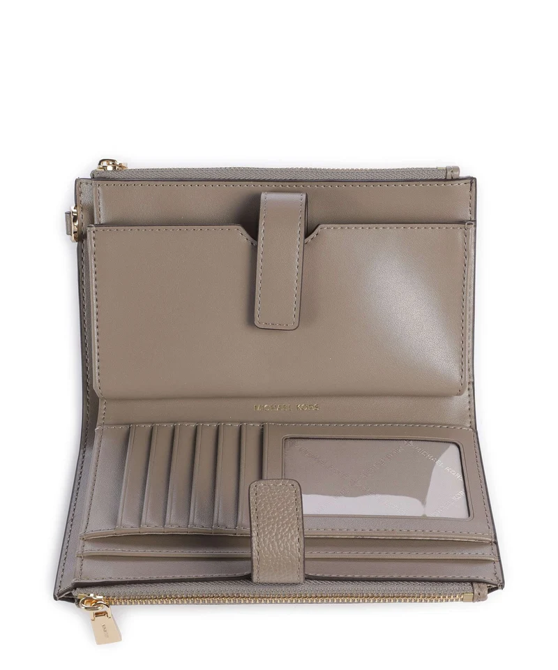Michael Kors Jet Set Portefeuille birch
