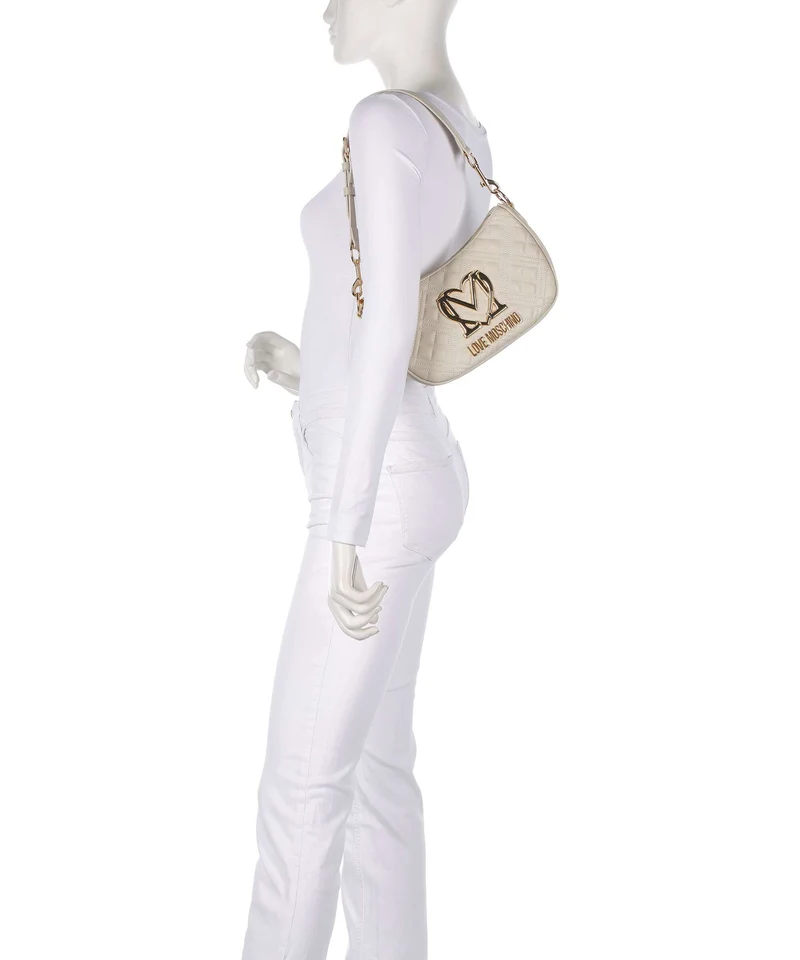 Love Moschino Allure Sac porté épaule avorio