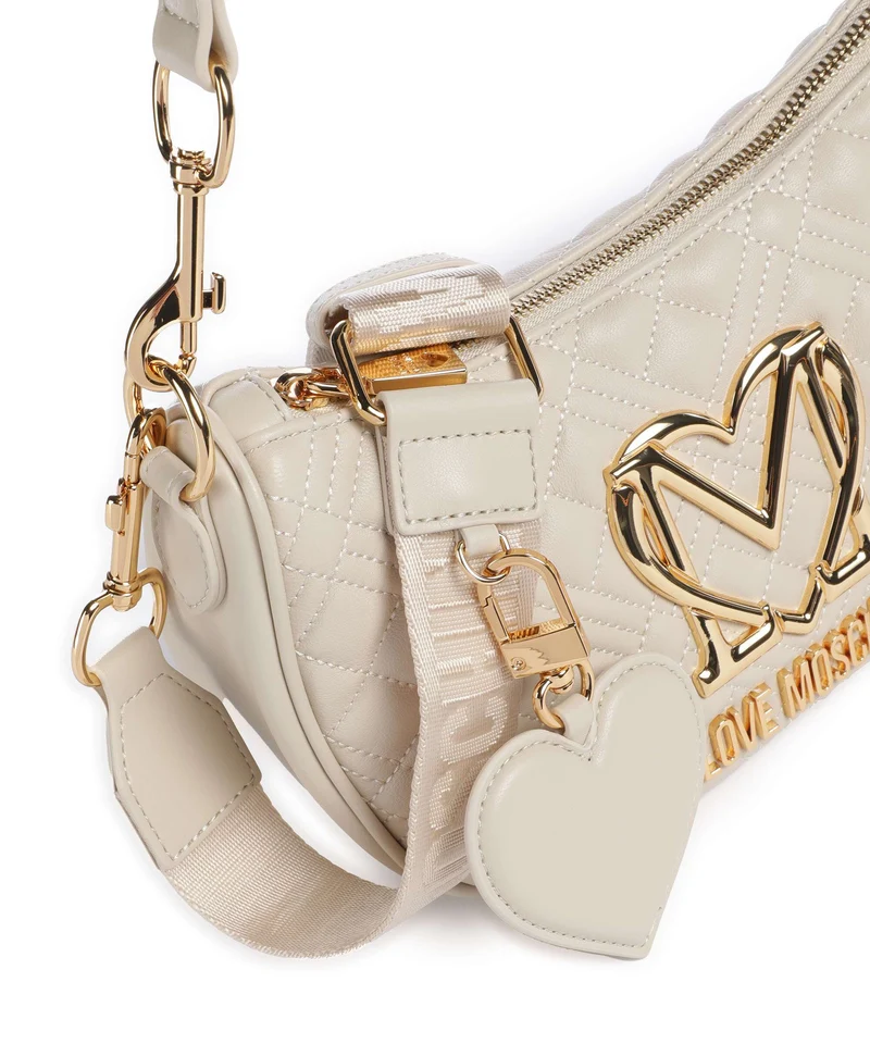 Love Moschino Allure Sac porté épaule avorio