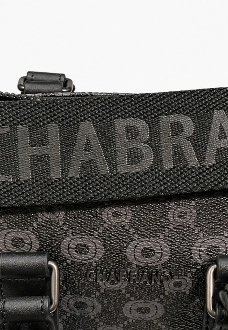Chabrand Sacoche Icone Toile enduite Noir