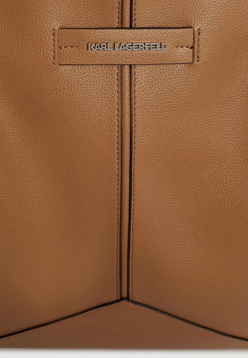 Karl Lagerfeld Cabas Perforé Caramel