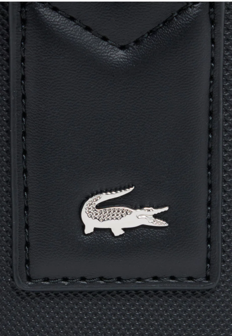 Lacoste Pochette Homme Langon en Petit Piqué Noir