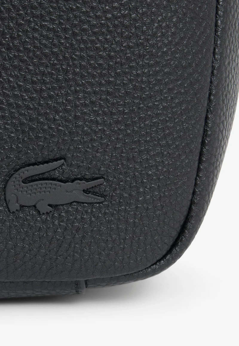 Lacoste Sacoche Magnus Cuir Noir