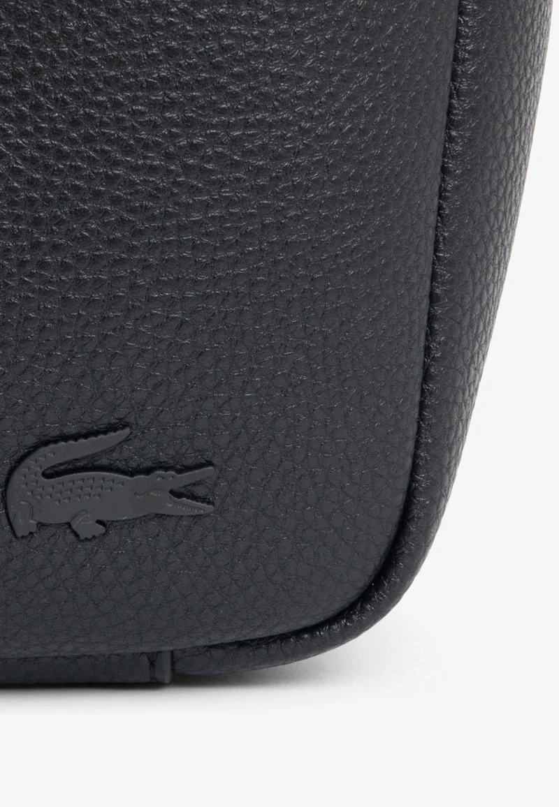 Lacoste Sac à Bandoulière Magnus Cuir Noir