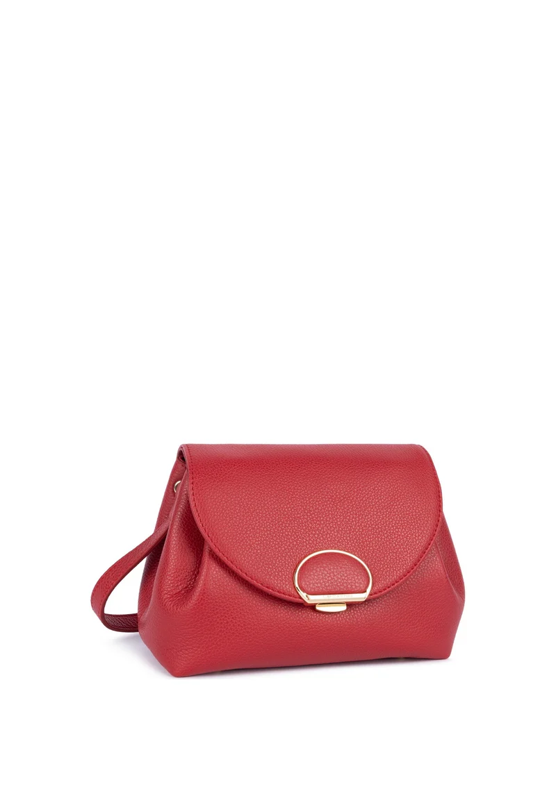 Lancaster Sac trotteur A rabat avec fermoir S Milano Pia Rouge