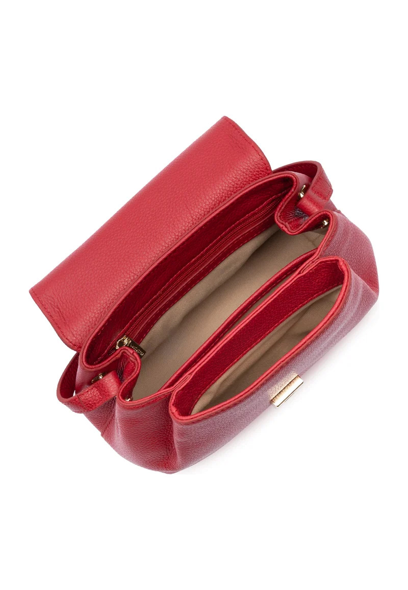Lancaster Sac trotteur A rabat avec fermoir S Milano Pia Rouge
