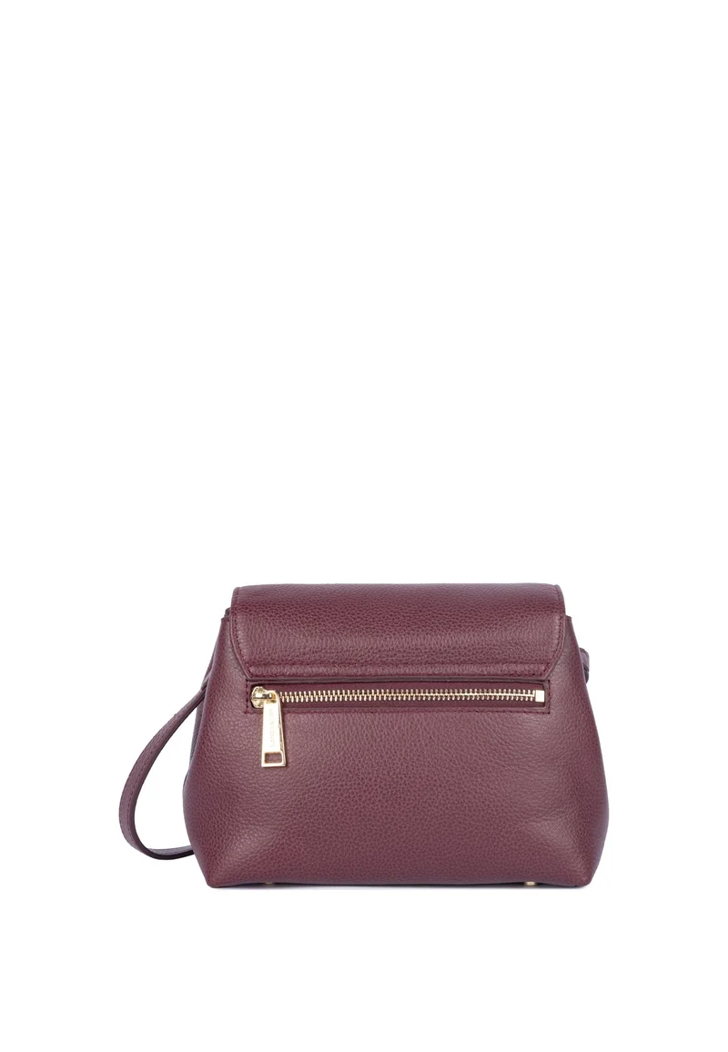 Lancaster Sac trotteur A rabat avec fermoir S Milano Pia Bordeaux