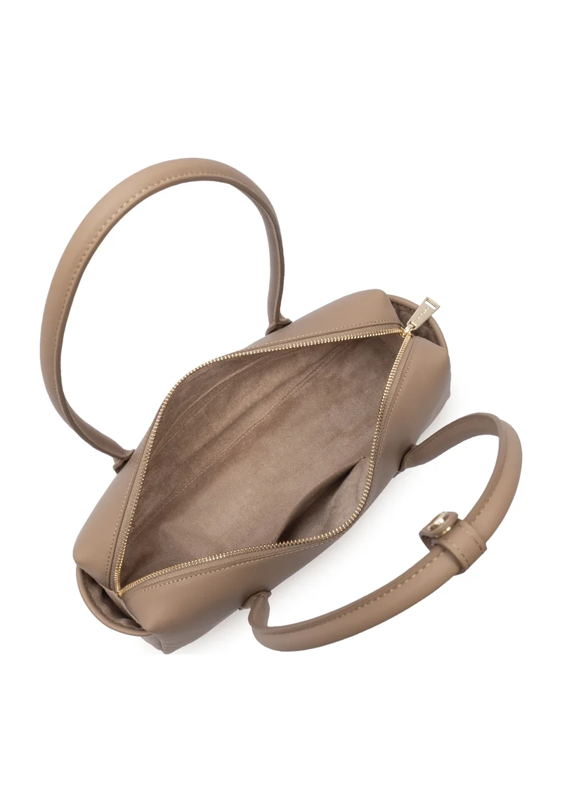 Lancaster Sac rectangle Zippé Donna Cube Praline