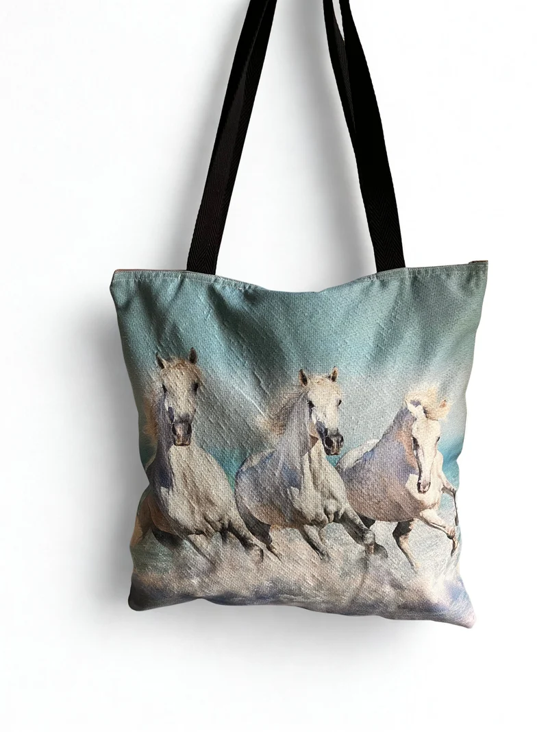 Tote Bag Camargue – Croix & Chevaux