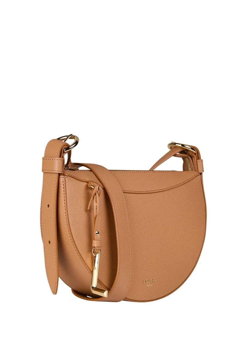 Lancel Sac demi-lune Faubourg Camel