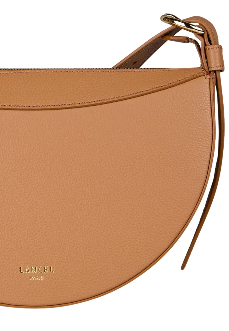 Lancel Sac demi-lune Faubourg Camel