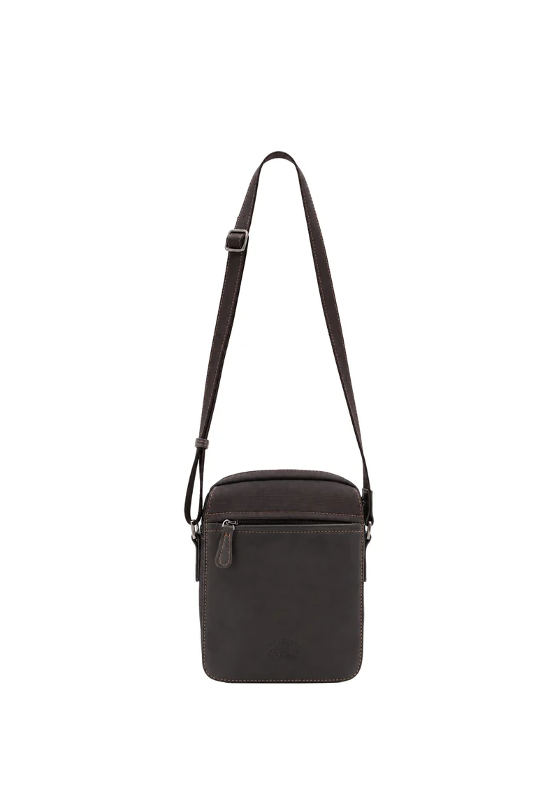 Sacoche zippé Porto Francinel Marron