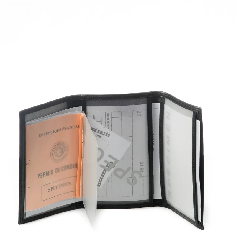 Porte-papier cuir Venise 37 Francinel Marron