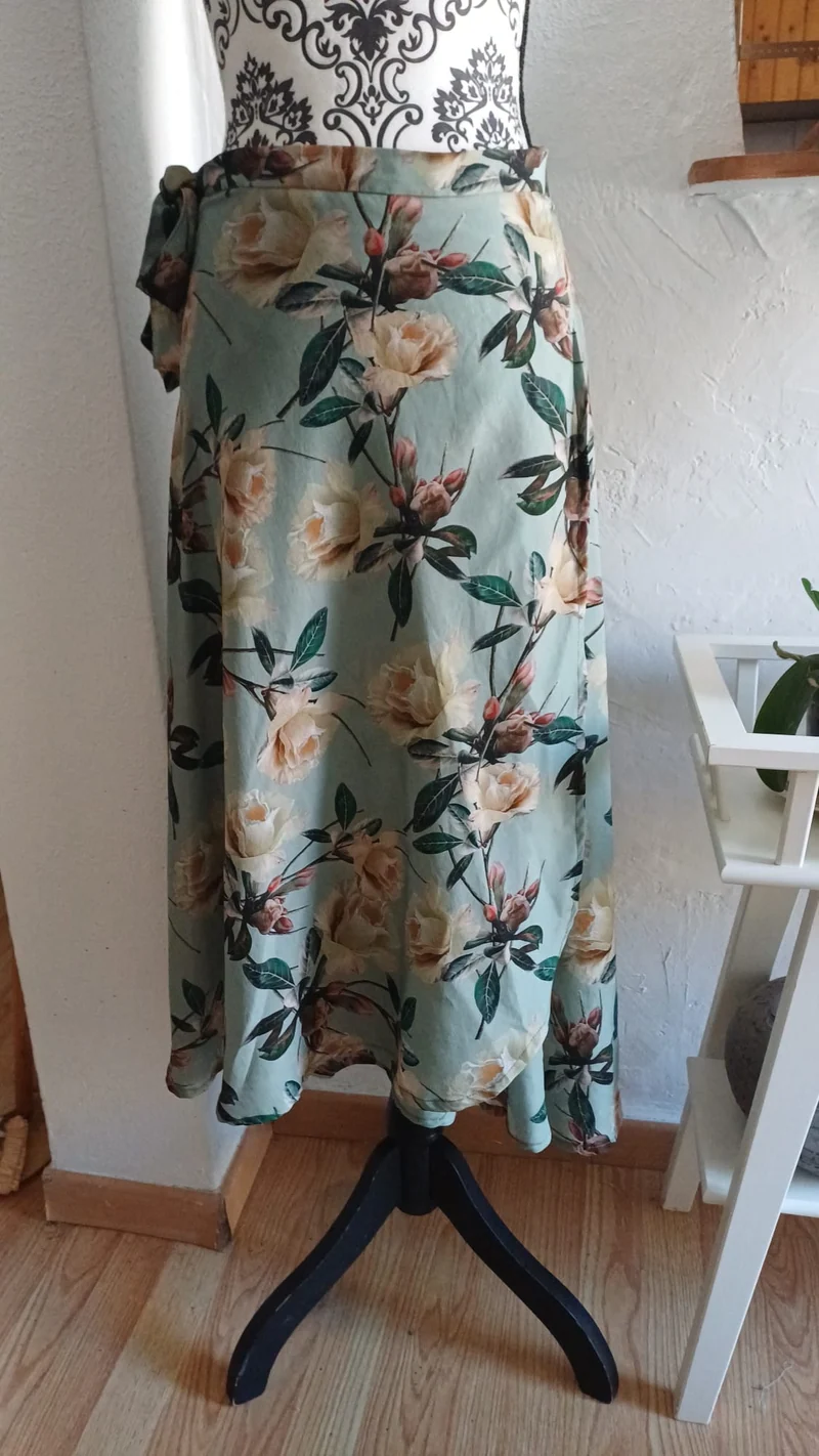 Jupe motif floral