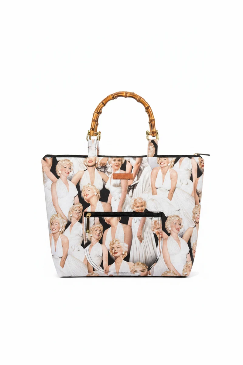 Sac à main Marilyn Monroe en coton