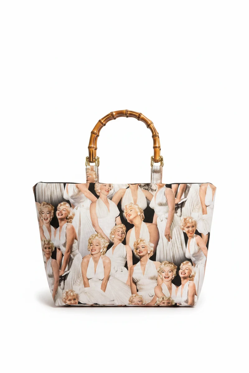 Sac à main Marilyn Monroe en coton