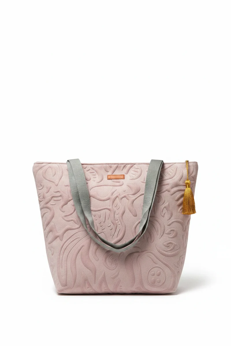 Tote bag rose en Neoprene